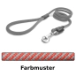 Preview: klassische Hundeleine - L - 175cm - rot und grau swirl